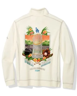 Tommy Bahama 2024 MLB® World Series™ Tobago Bay Half-Zip Sweatshirt los_angeles_dodgers New
