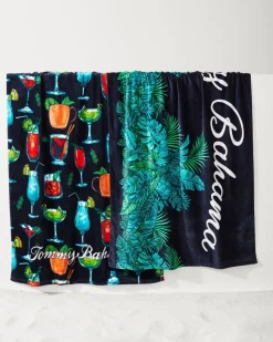 Tommy Bahama All Nighter & Baja Who Can Toucan Beach Towels — Set of 2 Multicolor Clearance