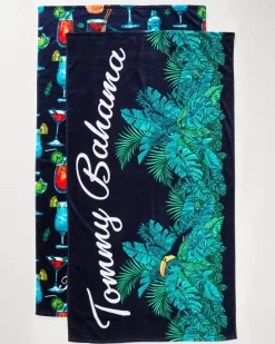 Tommy Bahama All Nighter & Baja Who Can Toucan Beach Towels — Set of 2 Multicolor Clearance