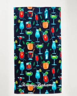 Tommy Bahama All Nighter & Baja Who Can Toucan Beach Towels — Set of 2 Multicolor Clearance