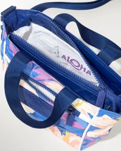 Tommy Bahama Aloha Collection Adrift Crossbody Serene Blue New