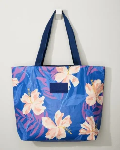 Tommy Bahama Aloha Collection Adrift Day Tripper Tote Serene Blue