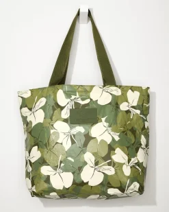 Tommy Bahama Aloha Collection Ginger Camo Day Tripper Tote Scope/Olive Discount