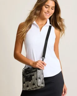 Tommy Bahama Aloha Collection Malu Crossbody Bag Glow/Black Sale