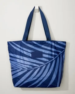 Tommy Bahama Aloha Collection Navy Shade Day Tripper Tote Current/Navy Outlet