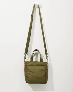 Tommy Bahama Aloha Collection Paumalu Crossbody Bag Olive Hot