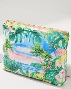 Tommy Bahama Aloha Collection Sounds Small Pouch Surfside Clearance