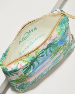 Tommy Bahama Aloha Collection Sounds Small Pouch Surfside Clearance