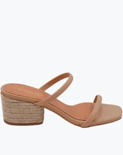 Tommy Bahama André Assous Joie Block Heels Tan Discount