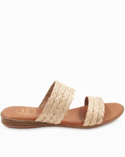 Tommy Bahama André Assous Narice Raffia Featherweights™ Sandals Beige Discount