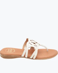 Tommy Bahama André Assous Nature Leather Featherweights™ Sandals White Online