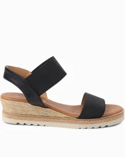Tommy Bahama André Assous Neveah Wedges Black Sale