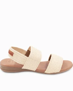 Tommy Bahama André Assous Nigella Stretch-Raffia Featherweights™ Sandals Natural Best