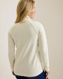 Tommy Bahama Aruba Purr-fection Full-Zip Sweatshirt Coconut Best