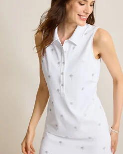 Tommy Bahama Aubrey Beach Daze IslandZone® Polo White Hot