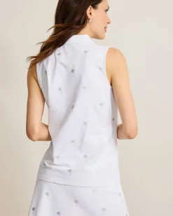 Tommy Bahama Aubrey Beach Daze IslandZone® Polo White Hot