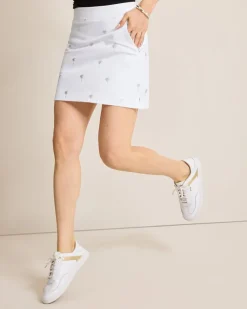 Tommy Bahama Aubrey Beach Daze IslandZone® Skort White New