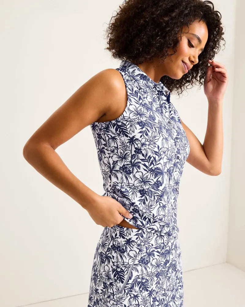 Tommy Bahama Aubrey Seaport Resort IslandZone® Polo Island Navy Sale