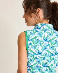 Tommy Bahama Aubrey Seaside Brights IslandZone® Mock Top White Sale