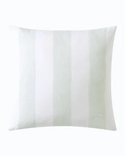 Tommy Bahama Awning Stripe Decorative Pillow Green Online