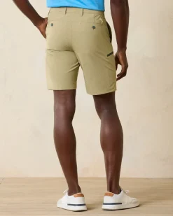 Tommy Bahama Bahama Coast Cargo IslandZone® 9-Inch Shorts Stone Khaki Sale