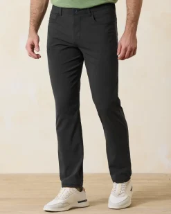 Tommy Bahama Bahama Coast IslandZone® 5-Pocket Pants Jet Black Best