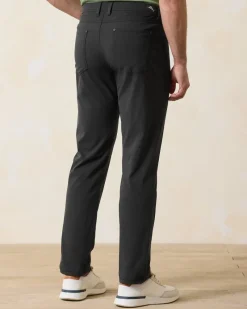 Tommy Bahama Bahama Coast IslandZone® 5-Pocket Pants Jet Black Best