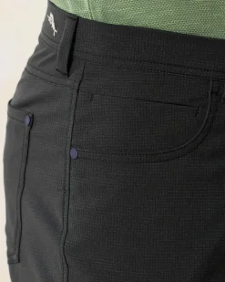 Tommy Bahama Bahama Coast IslandZone® 5-Pocket Pants Jet Black Best