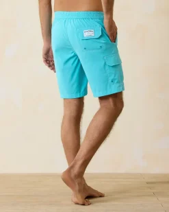 Tommy Bahama Baja Cove 9-Inch Boardshorts River Blue Best