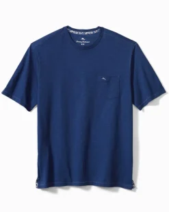 Tommy Bahama Bali Beach Crew T-Shirt Bering Blue Hot