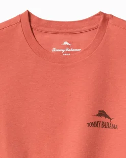 Tommy Bahama Bar for the Course Graphic T-Shirt Red Ginger