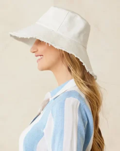 Tommy Bahama Bay Floppy Hat White Outlet
