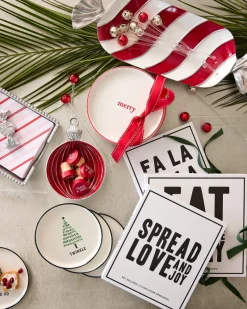 Tommy Bahama Beaded Peppermint Napkin Box Set Silver Best