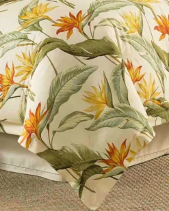 Tommy Bahama Birds of Paradise 4-Piece California King Comforter Set Ivory