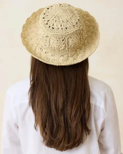 Tommy Bahama Breezy Bucket Hat Natural Clearance