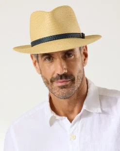 Tommy Bahama Bristol Packable Raindura® Hat Burlap Discount