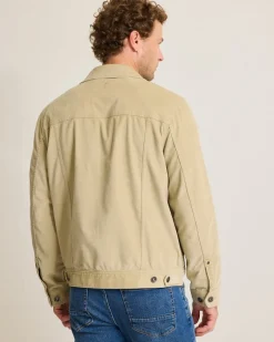 Tommy Bahama Canyon Cord Trucker Jacket Stone Khaki Hot