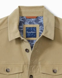 Tommy Bahama Canyon Cord Trucker Jacket Stone Khaki Hot