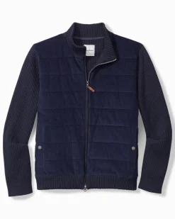 Tommy Bahama Canyon Hybrid Jacket Ocean Deep