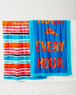 Tommy Bahama Cape Coral & Happy Hour Beach Towels — Set of 2 Multicolor Online