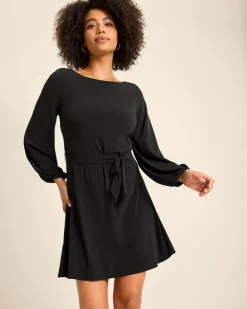 Tommy Bahama Carmela Long-Sleeve Dress Black Online
