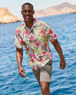 Tommy Bahama Chip Shot IslandZone® 9-Inch Shorts Fog Grey Clearance