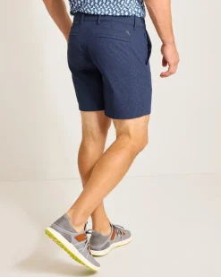 Tommy Bahama Chip Shot IslandZone® 7-Inch Shorts Ocean Deep Sale