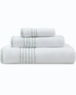 Tommy Bahama Cliff Side Green 3-Piece Towel Set Sage Outlet