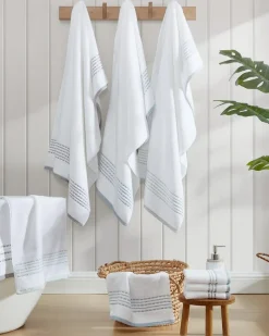 Tommy Bahama Cliff Side Green 3-Piece Towel Set Sage Outlet