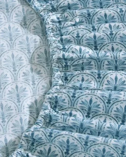 Tommy Bahama Coastal Batik 4-Piece Queen Sheet Set Blue Sale