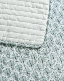 Tommy Bahama Coastal Batik 3-Piece King Quilt Set Spring Green Online