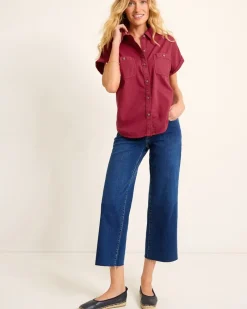 Tommy Bahama Coastal Twill Shirt Rhumba New