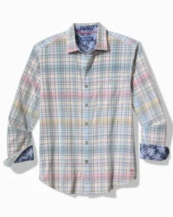 Tommy Bahama Coastline Cord Stretch Harbor Check Shirt Featherstone New
