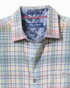 Tommy Bahama Coastline Cord Stretch Harbor Check Shirt Featherstone New